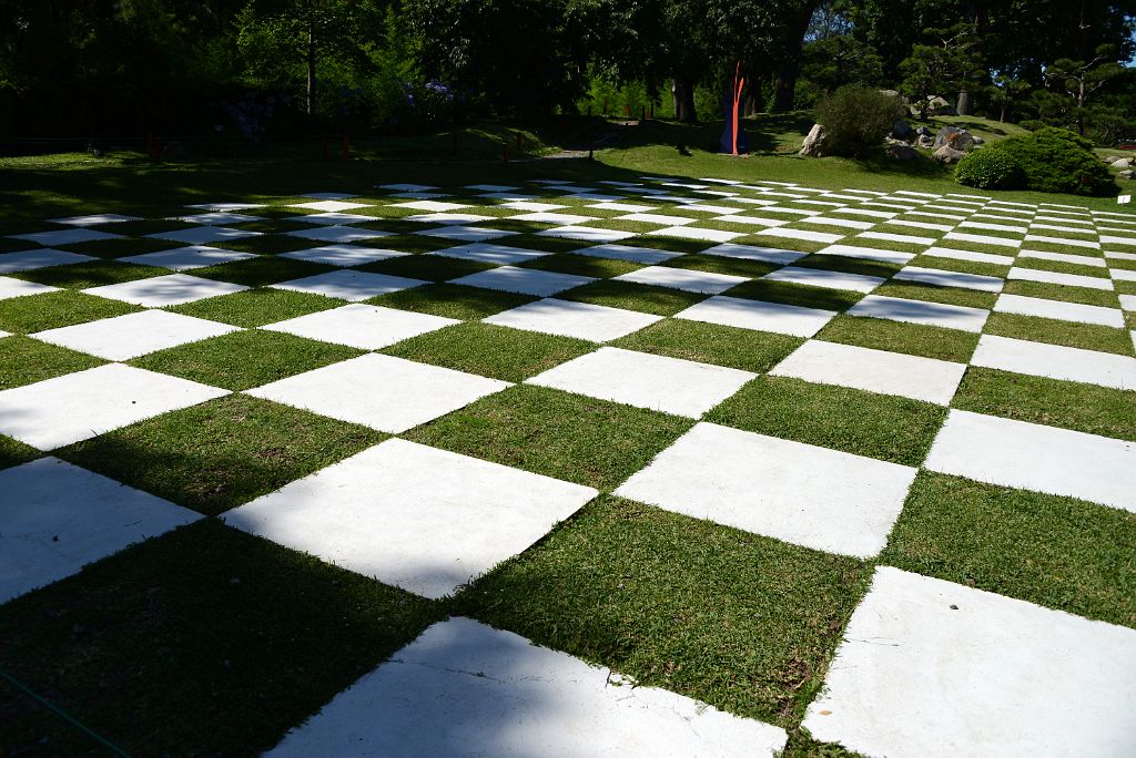 09 Chessboard Garden Japones Japanese Garden Buenos Aires
